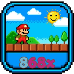 868x